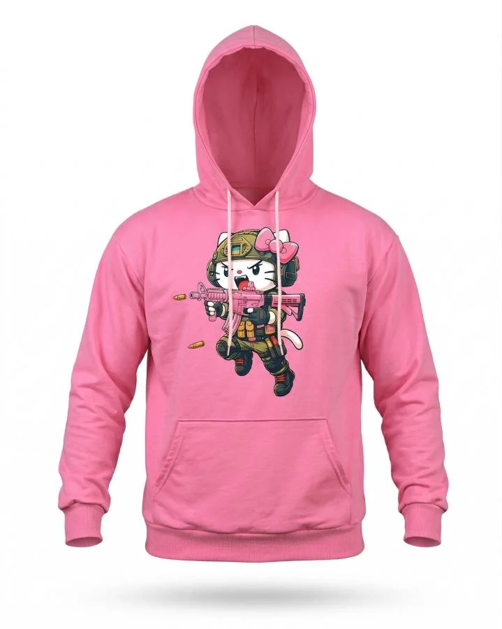 Мілітарі худі FAXIS Kitty pink ТР6968