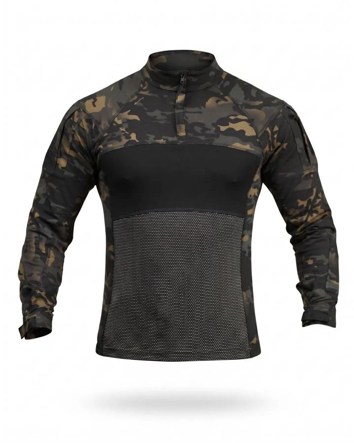 Тактична сорочка Убакс Assault black mtk ВТ4624