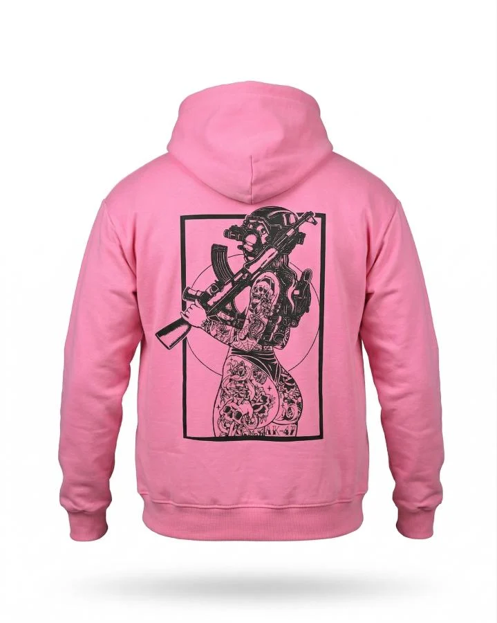 Мілітарі худі FAXIS girl pink ТР6967