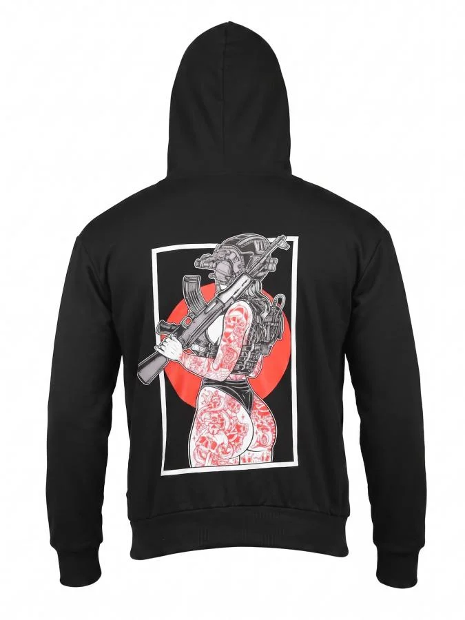 Мілітарі худі TRENASH gerl black НП4846