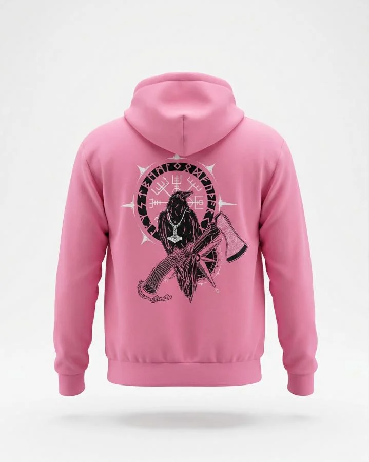 Мілітарі худі FAXIS Odin pink ТР6965