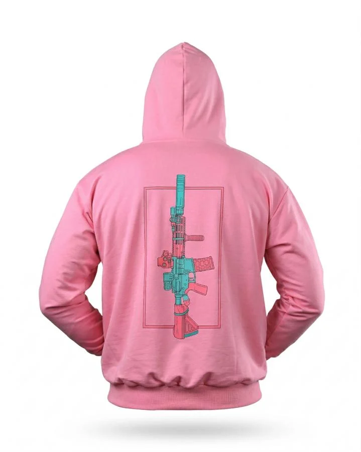 Мілітарі худі FAXIS Gun pink ТР6963