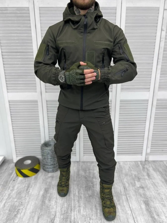 осінній костюм софтшел oliva local 1-2 +