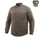 Рубашка M-Tac Lumberjack Cotton Shirt, Brown/Grey, S/L