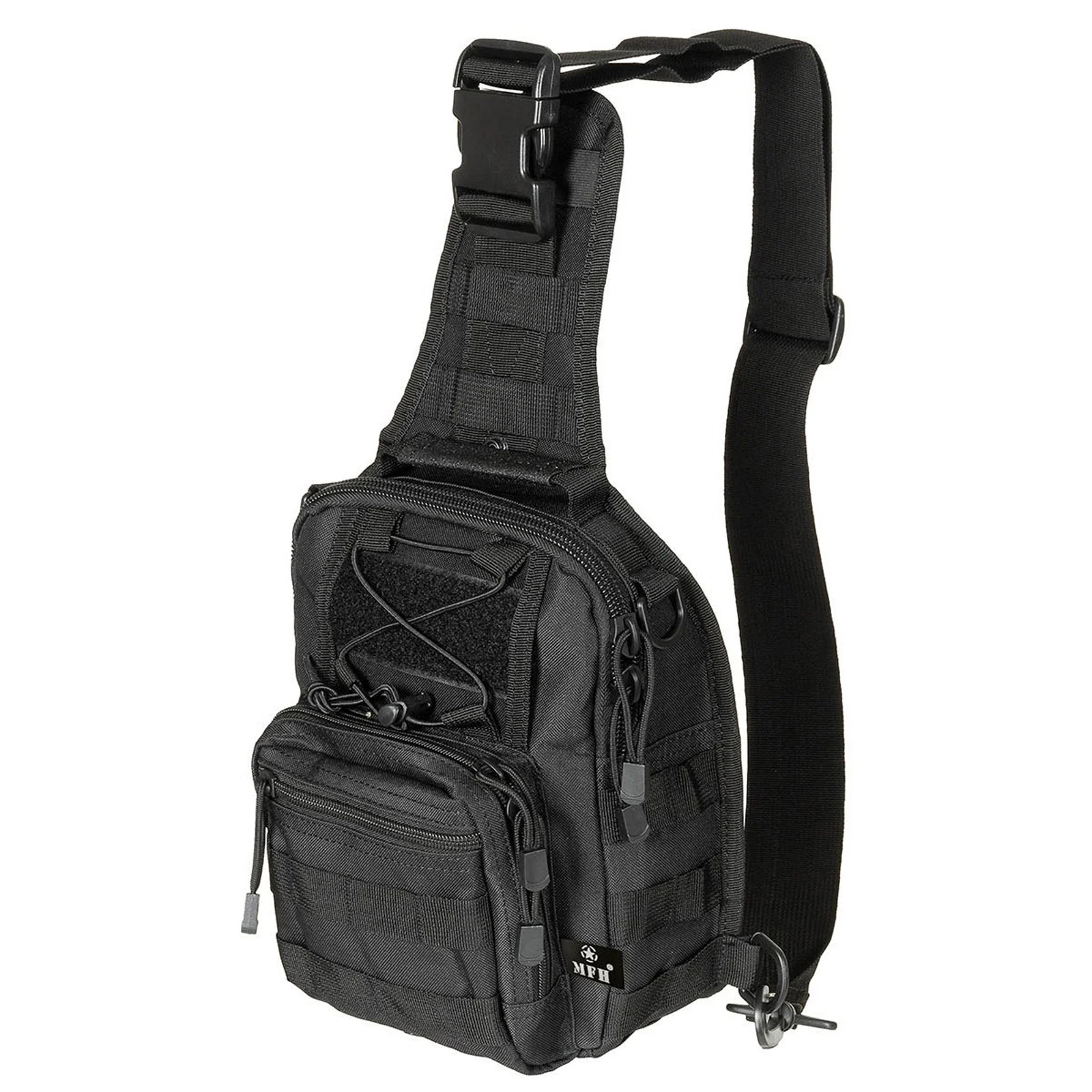 Сумка через плече MFH Shoulder Bag Molle 7 л, Black