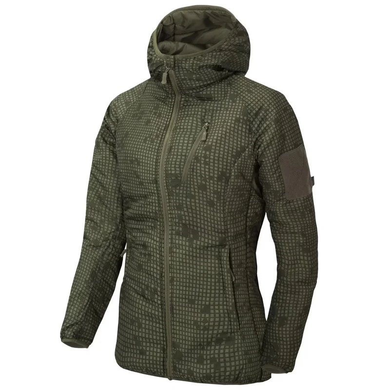 Жіноча куртка Helikon-Tex Wolfhound Hoodie, Desert Night Camo, M