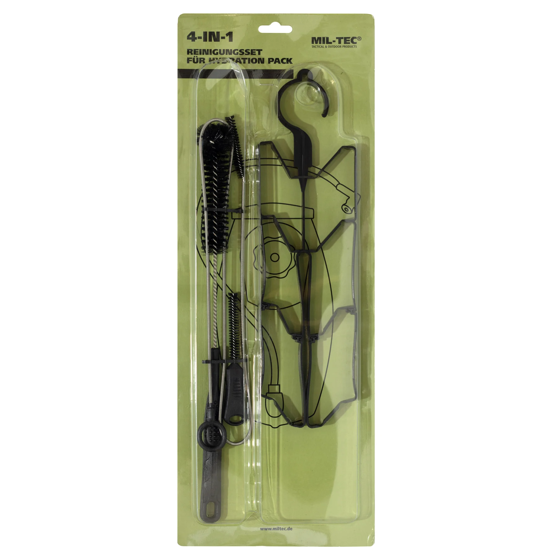 Комплект для чистки гідратора MIL-TEC Cleaning Kit 4 in 1