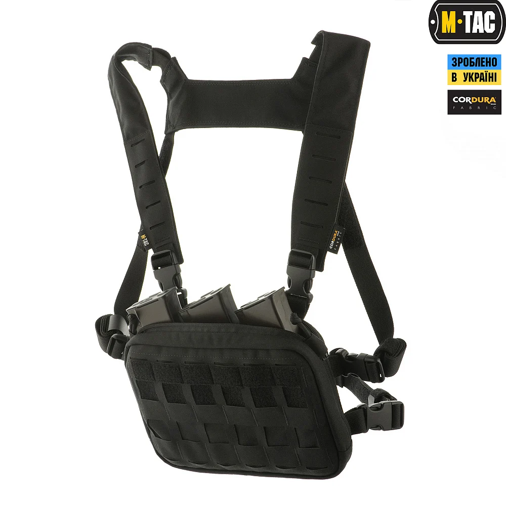 Нагрудна сумка M-Tac Chest Rig Military Elite , Black