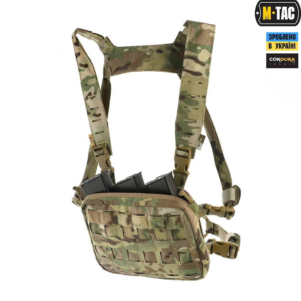 Нагрудна сумка M-Tac Chest Rig Military Elite , MultiCam, Універсальний