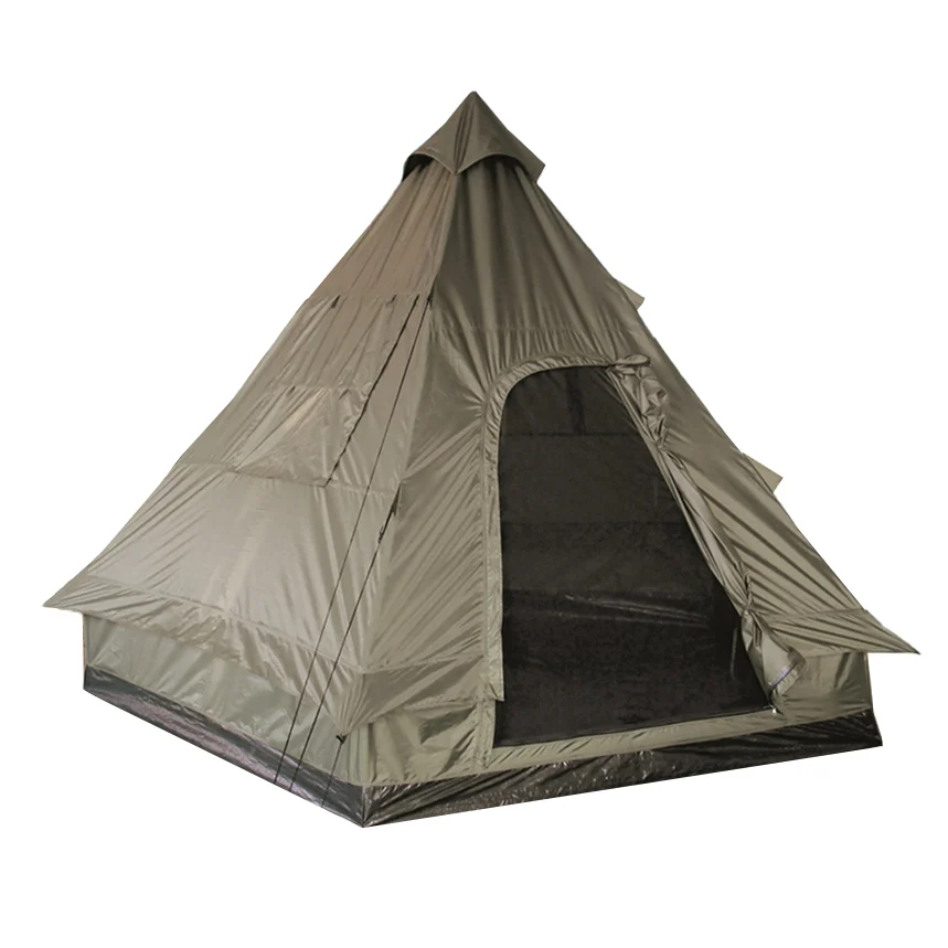 Намет 4-містний MIL-TEC «TIPI» Піраміда, Olive