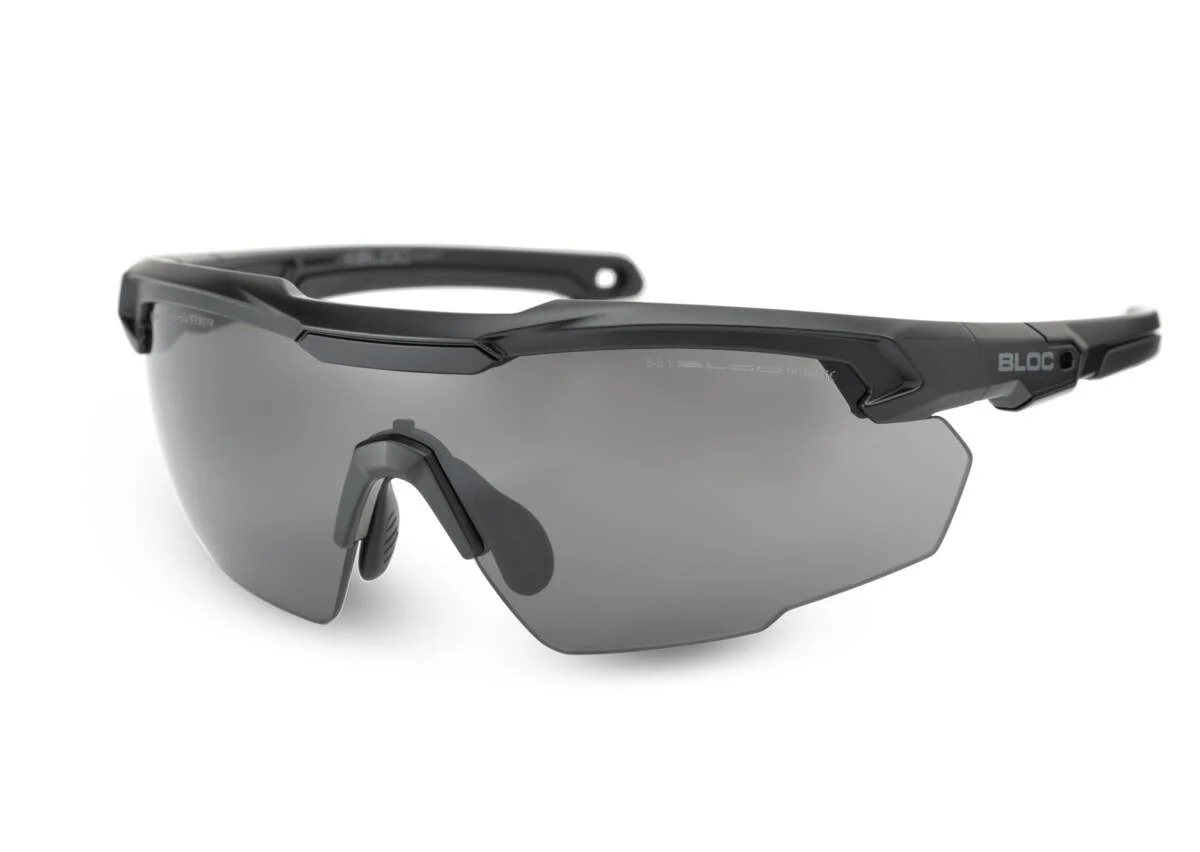 Окуляри тактичні захисні BLOC зі змінними лінзами, Black