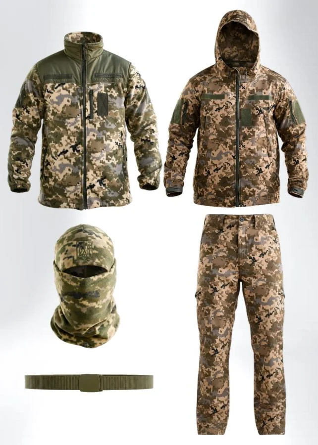 Тактичний костюм Softshell 5в1 LUNAR піксель ТР6410