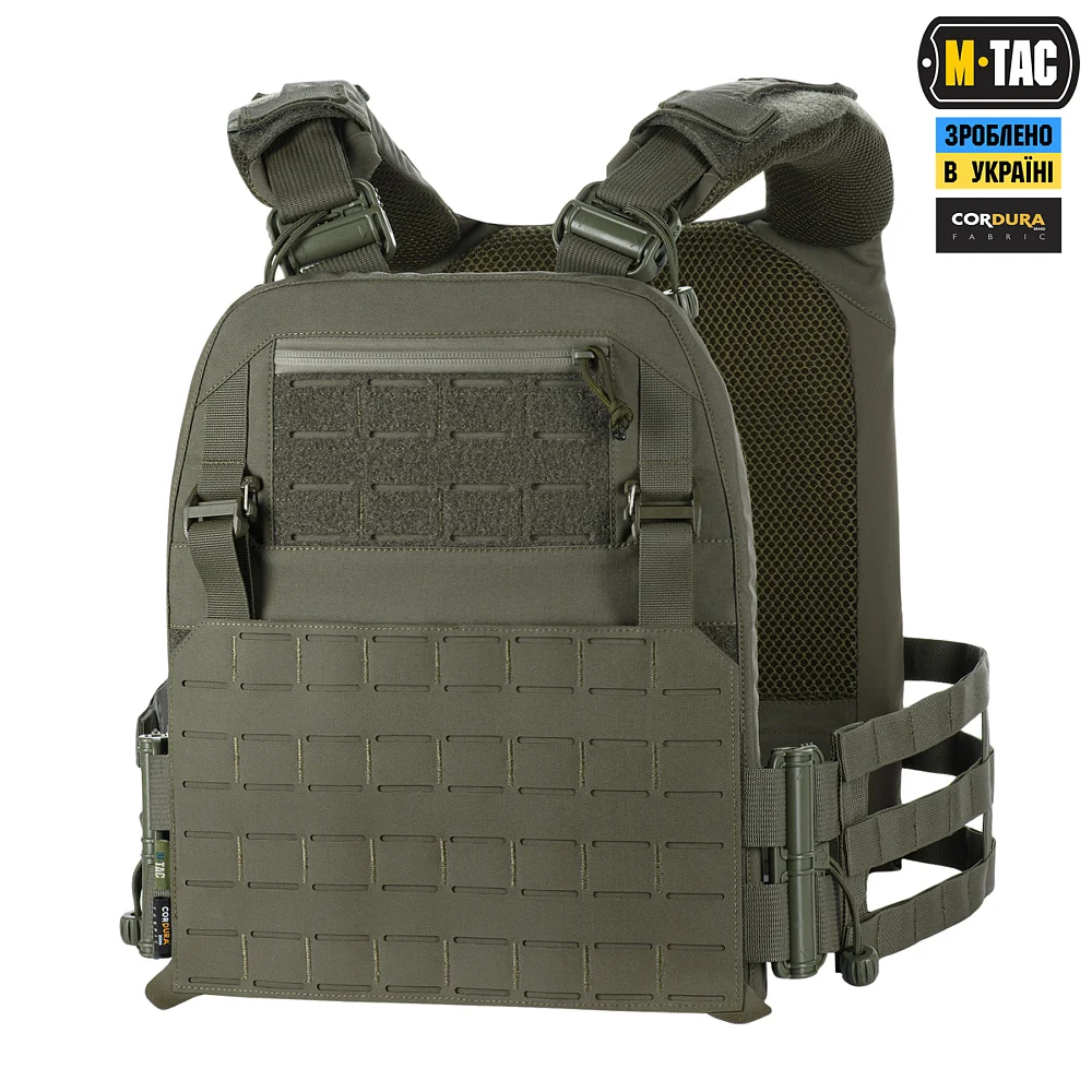 Плитоноска M-Tac Cuirass FAST Elite XL Gen.II, Ranger Green, XL