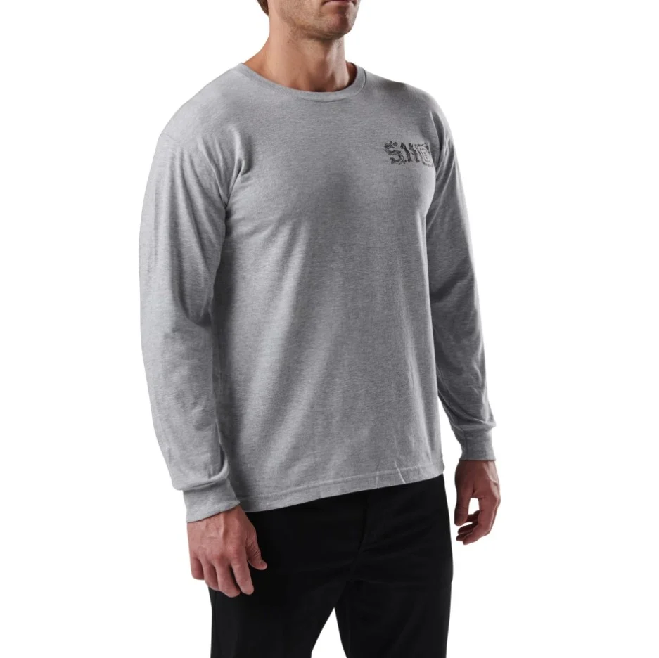 Реглан 5.11 Tactical Stay Sharp Long Sleeve, Grey, S