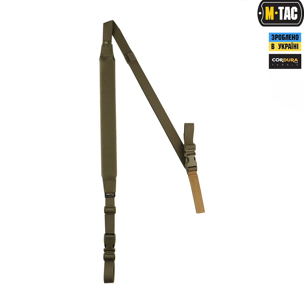 Ремінь збройовий M-Tac двоточковий, Ranger Green