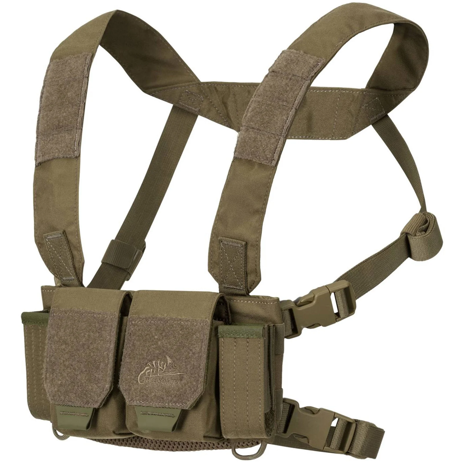 Ремінно-плечова система типу Chest Rig Helikon Competition MultiGun, Adaptive Green
