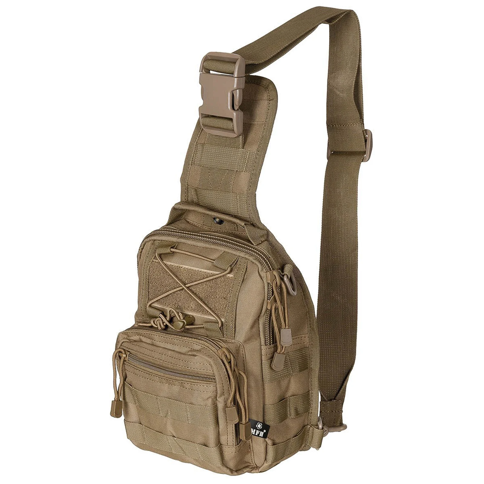 Сумка через плече MFH Shoulder Bag Molle 7 л, Coyote