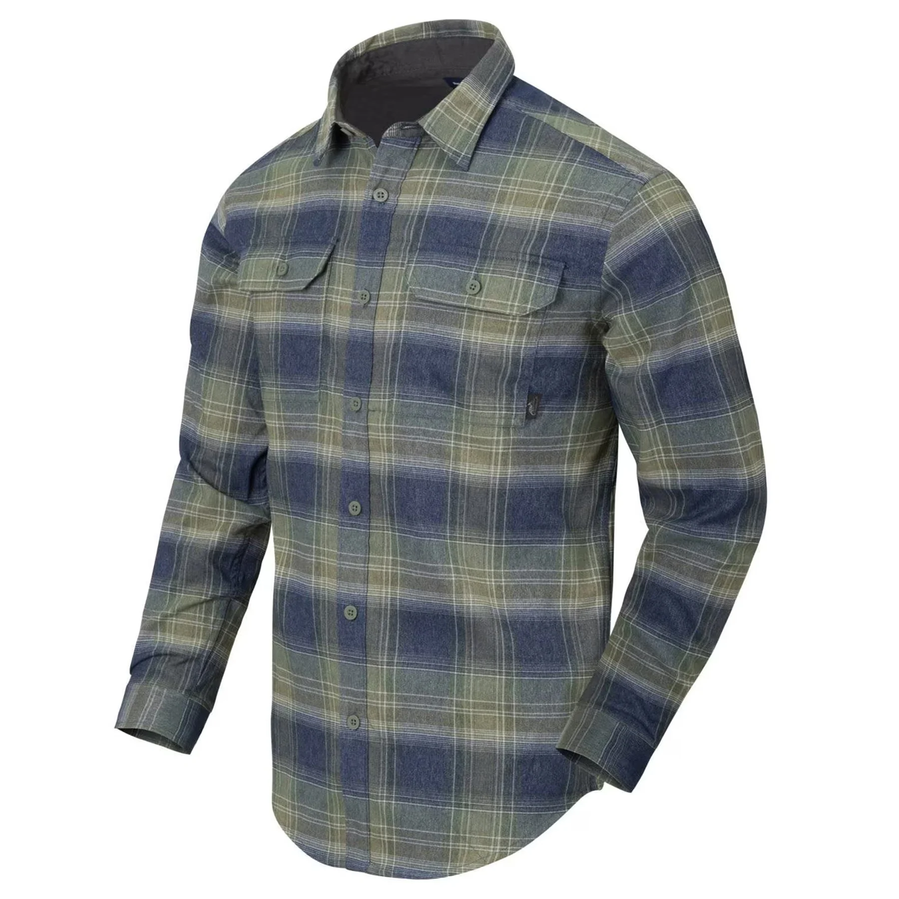 Сорочка Helikon GreyMan Polyester/Nylon, Blast Blue Plaid, S