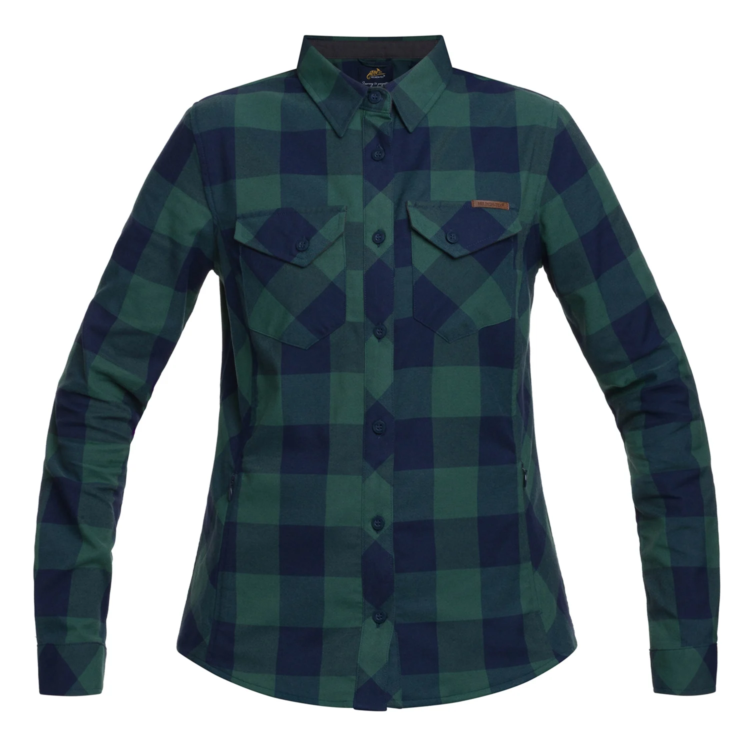Сорочка жіноча Helikon Marigold, Moss Green Checkered, XL