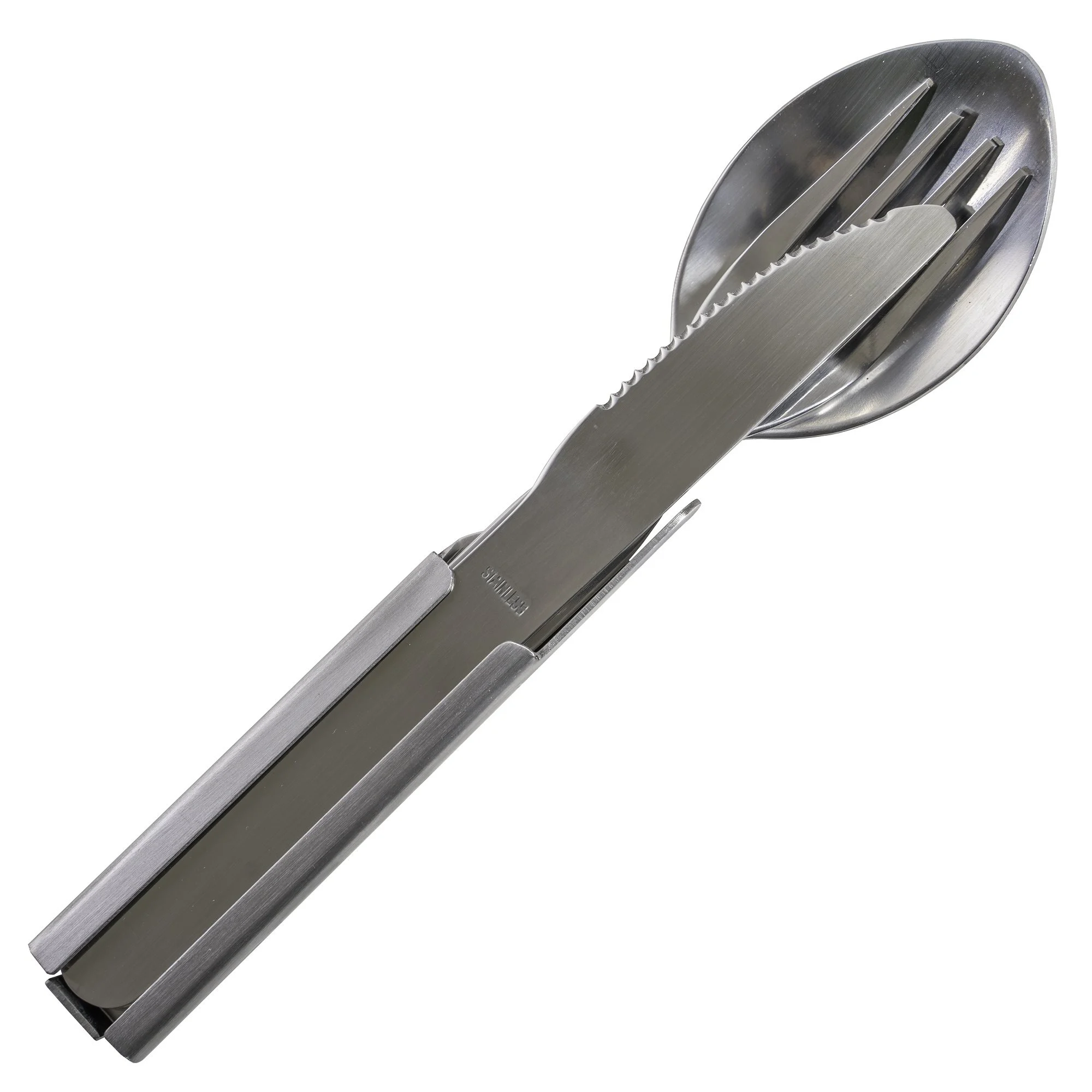 Столовий набір армійський MIL-TEC Army Eating Utensil 3-pc, Silver