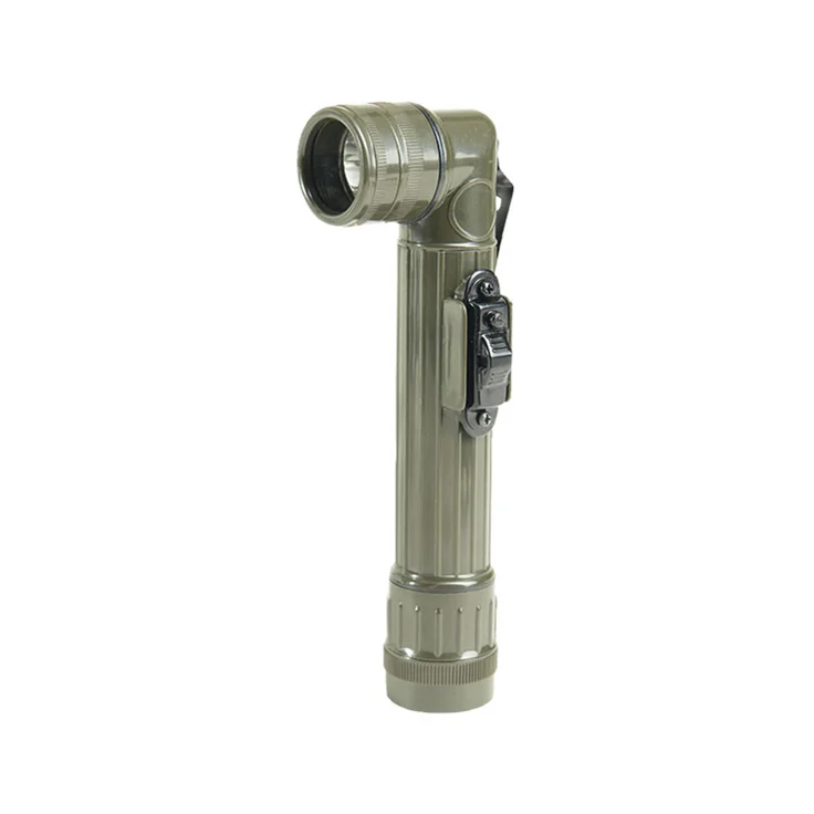 Тактичний світлодіодний ліхтар MIL-TEC LED Small Anglehead Flashlight, Olive
