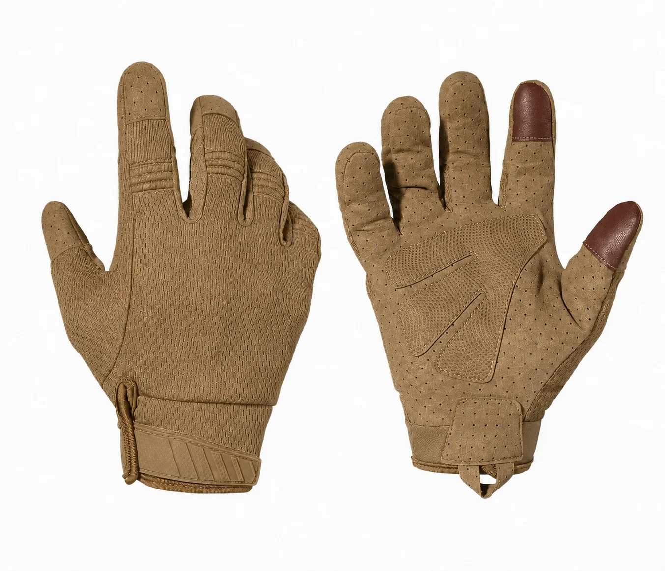 taktychni-rukavytsi-povnopali-coyote-l-57402297940195_365cd0cd26 Тактичні рукавиці повнопалі , Coyote, XL - Зображення 1