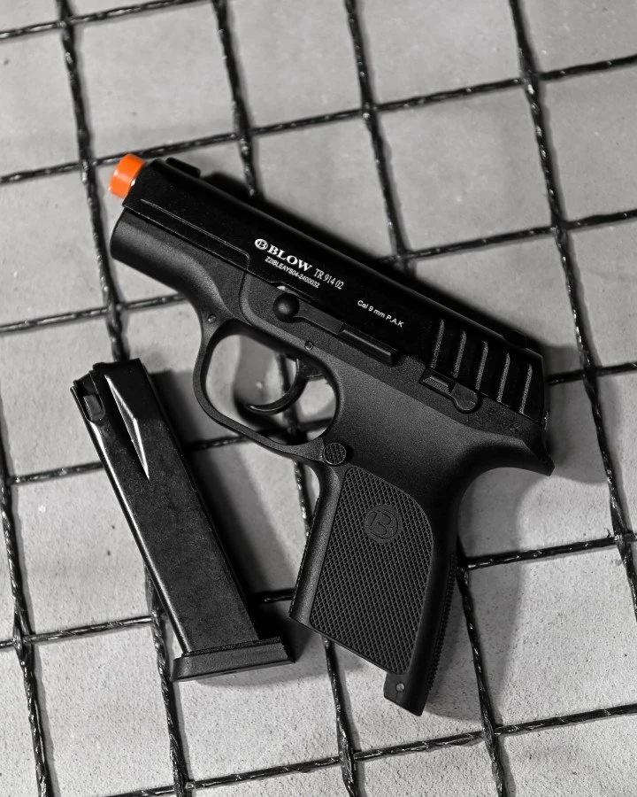 Товари для самооборони Пістолет стартовий blow TR91402 black 4 ДЛ7109