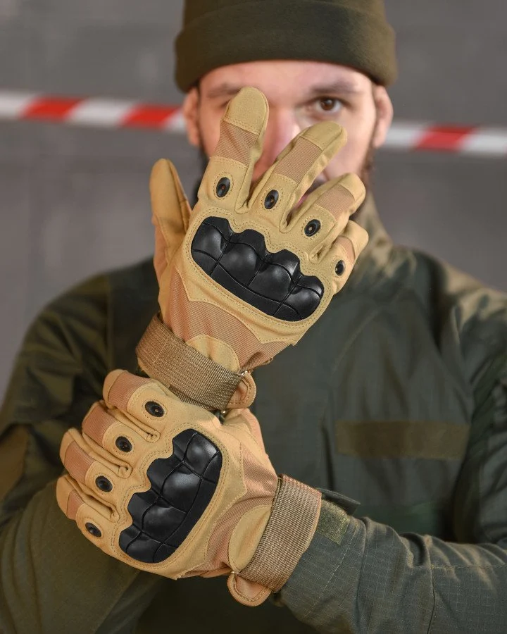 1-копия-optimized-58 Рукавички OUTDOOR TACTICS ІЗ Захистом койот ВТ6011 - Зображення 1