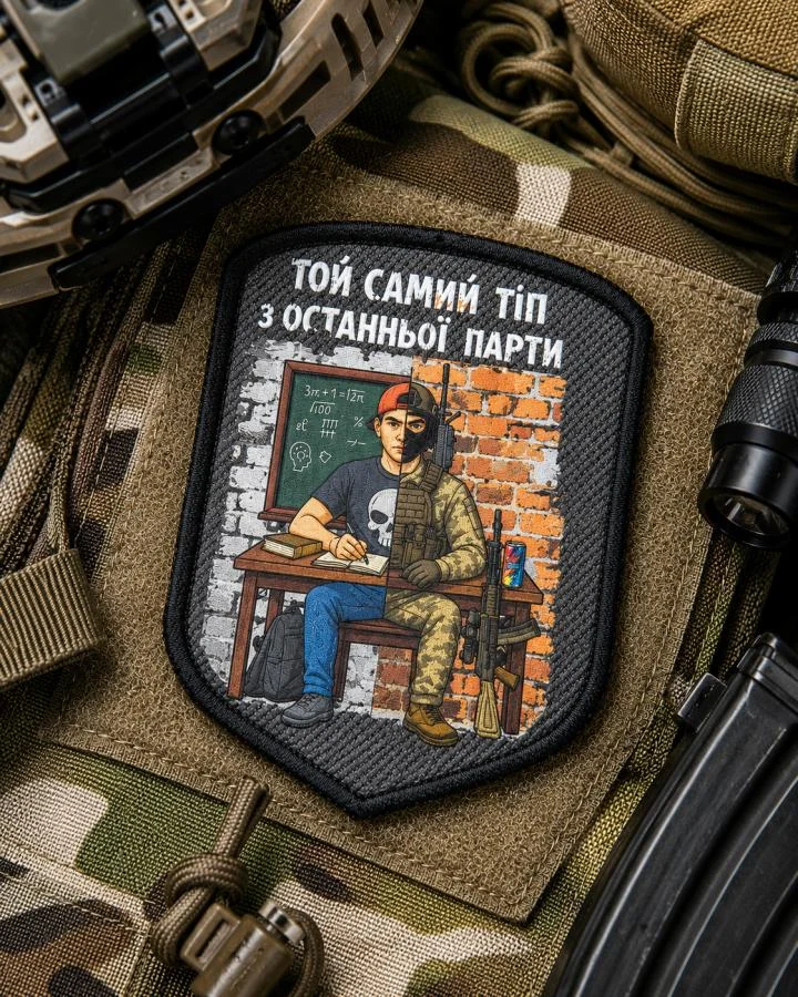 Шеврон на липучке, панель для шевронов, ВТ4664