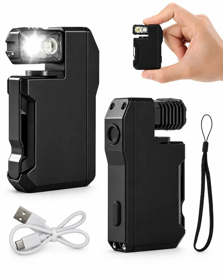 Универсальный карманный EDC фонарь G5 RGB (400 Лм, 82 м, 450 мАч)