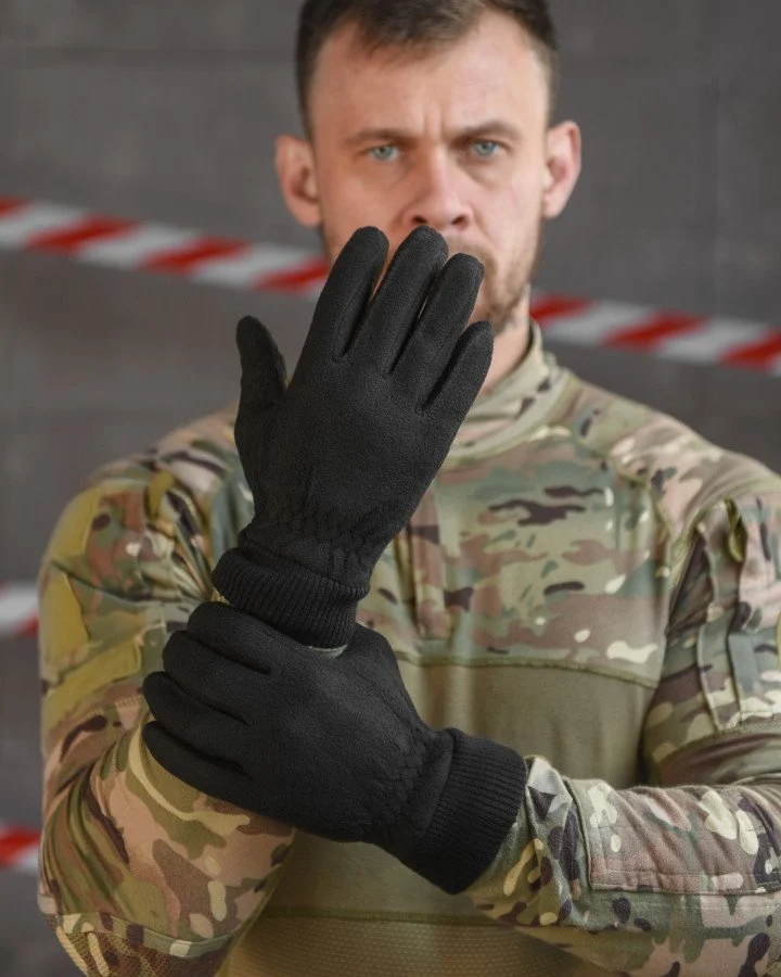 Флісові рукавички тактичні,