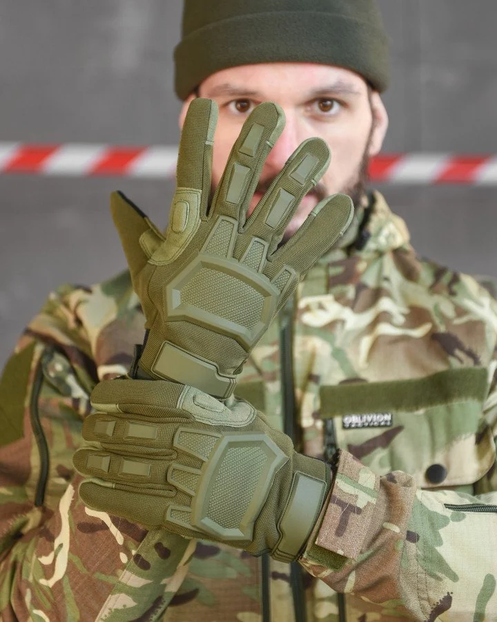 Рукавички Mechanix M-Pact олива ВТ6343