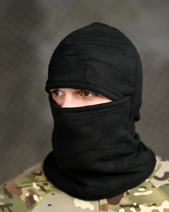 GRK_2113-optimized Балаклава флісова чорна ТР6541 - Зображення 1