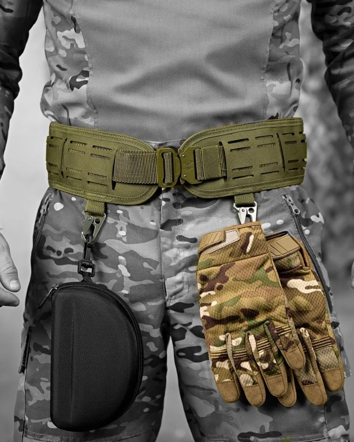 Пояс розвантажувальний РПС Silver Knight олива, пряжка Cobra