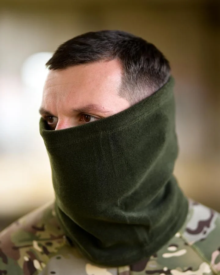 GRK_8960-optimized Баф захисний флісовий, олива - Зображення 1