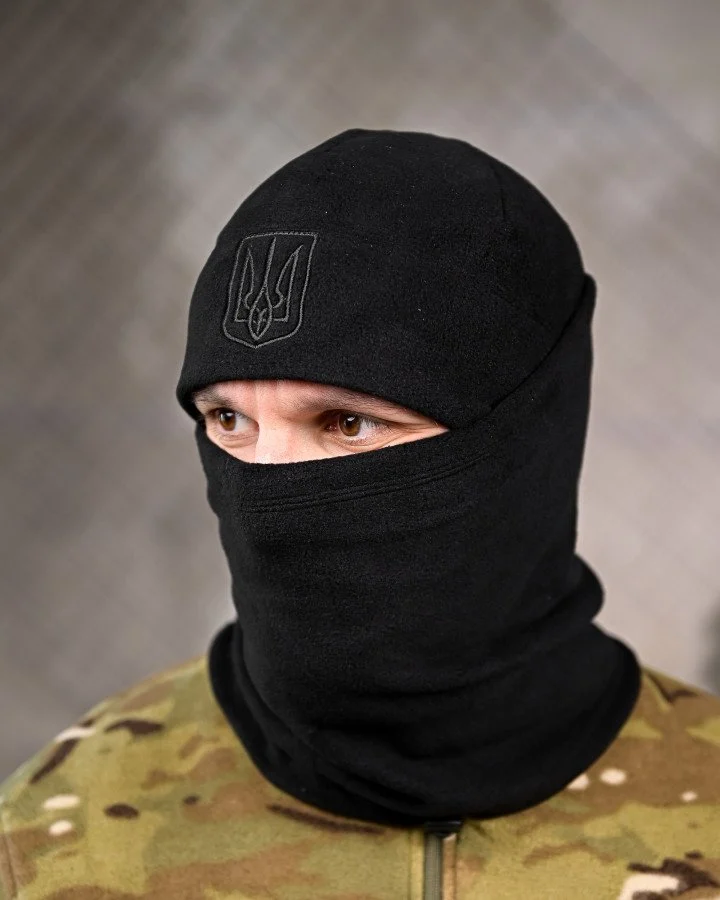 Головні убори / Бафи / Шарфи Комплект шапка баф чорний Police ВТ6254
