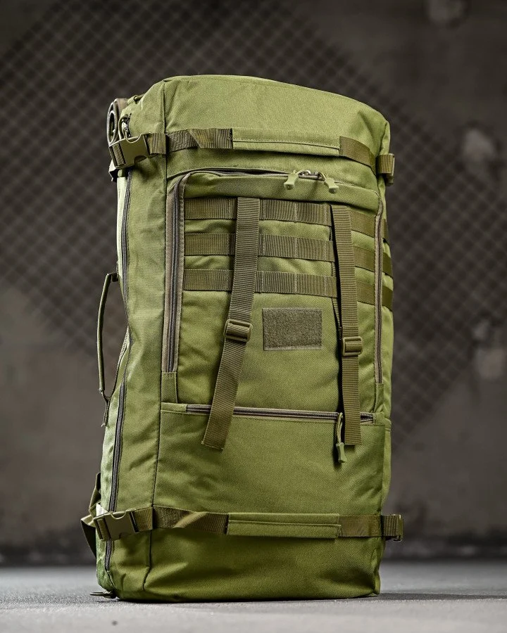 Тактичний рюкзак баул X-TACTICAL олива