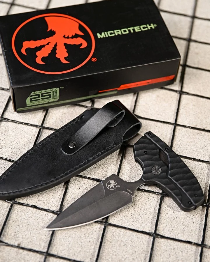 Ніж Microtech чорний