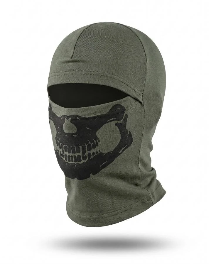 Балаклава Skull олива ТР6936
