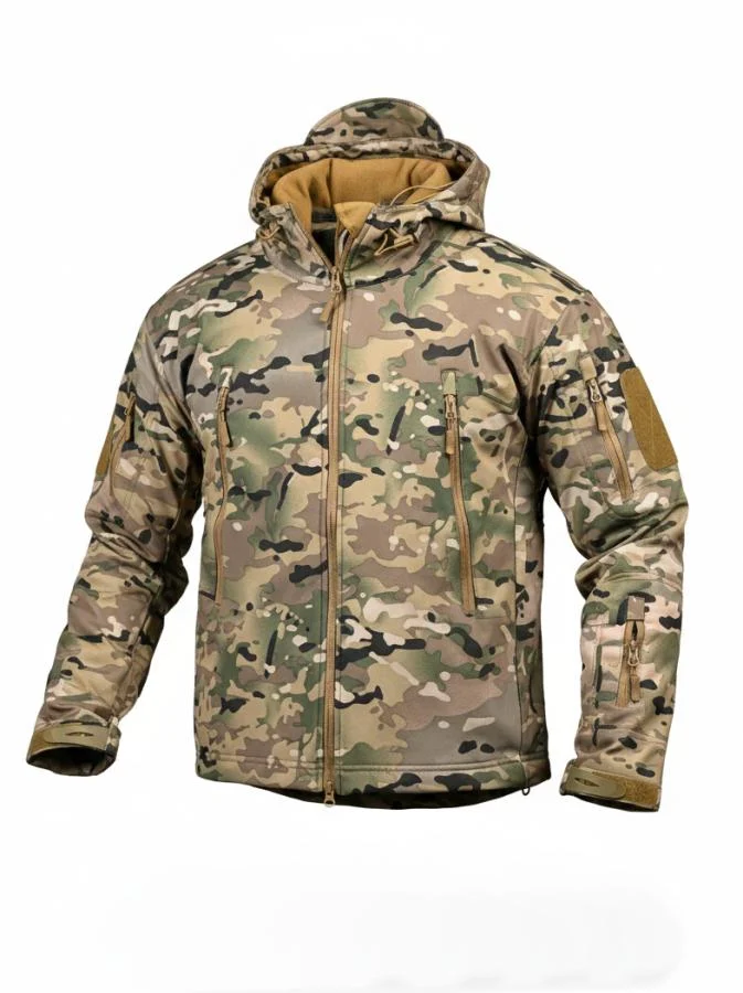 Куртка тактическая Soft Shell Silver Knight Windstoper мультикам