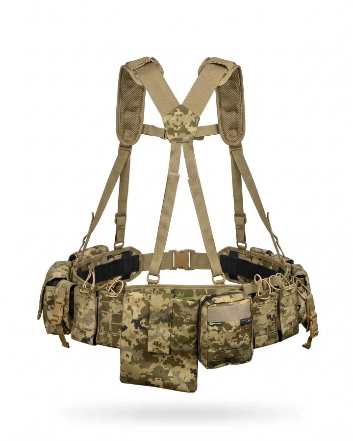 Тактический пояс РПС (battle belt), пиксель