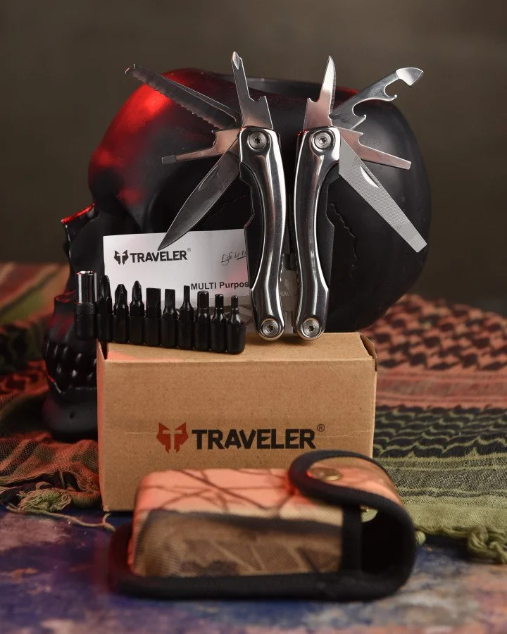 Мультитул Traveler з плоскогубцями та чохлом