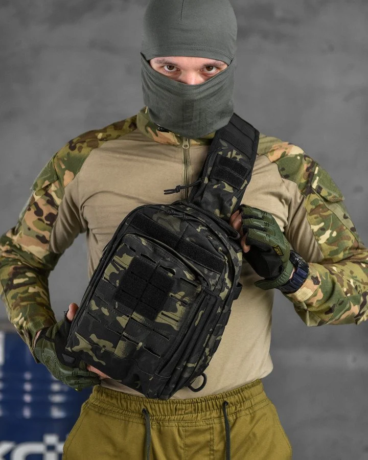 Рюкзак патрульний Silver Knight темний, 8 л