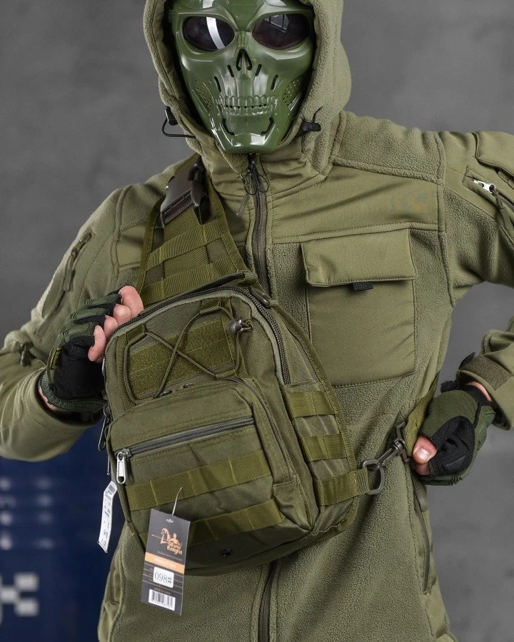 Рюкзак патрульний Silver Knight олива, 7 л