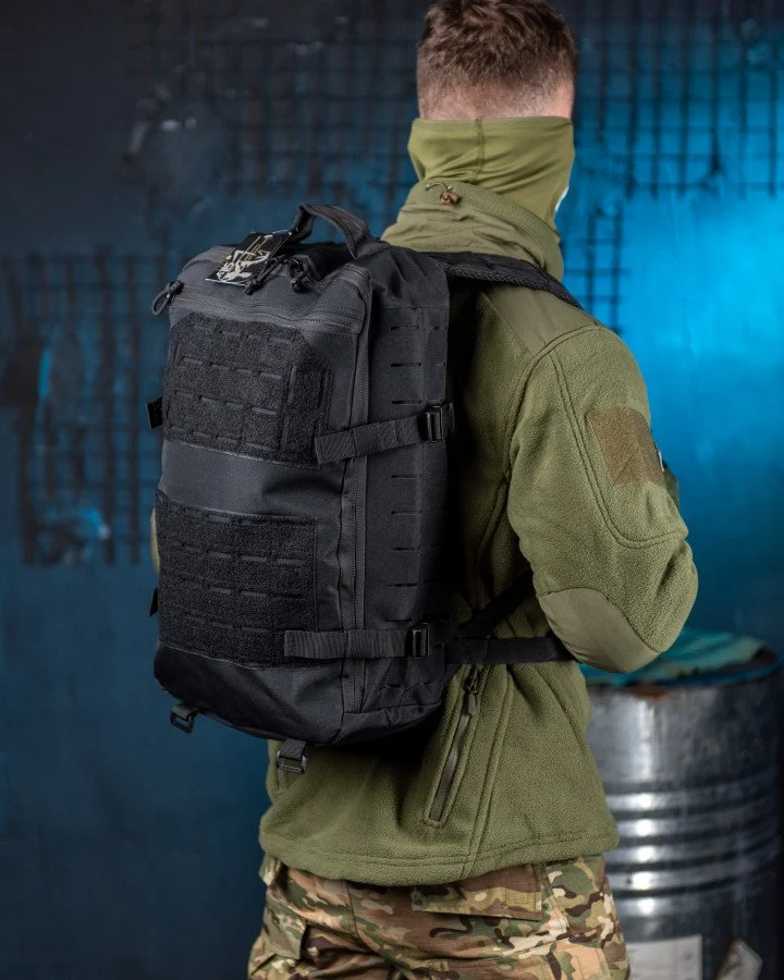 Тактичний рюкзак 36 л Silver Knight чорний