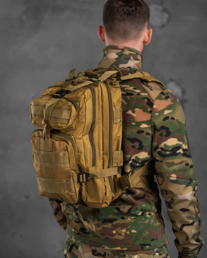 Рюкзак штурмовий Indestructible кайот, 25 л