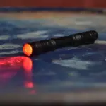 Мощный ручной фонарик красного свечения ENT LED Mini