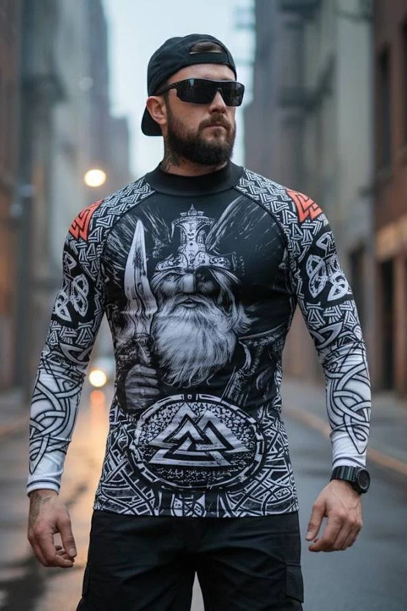 Мілiтарi рашгард Odin ПП8082